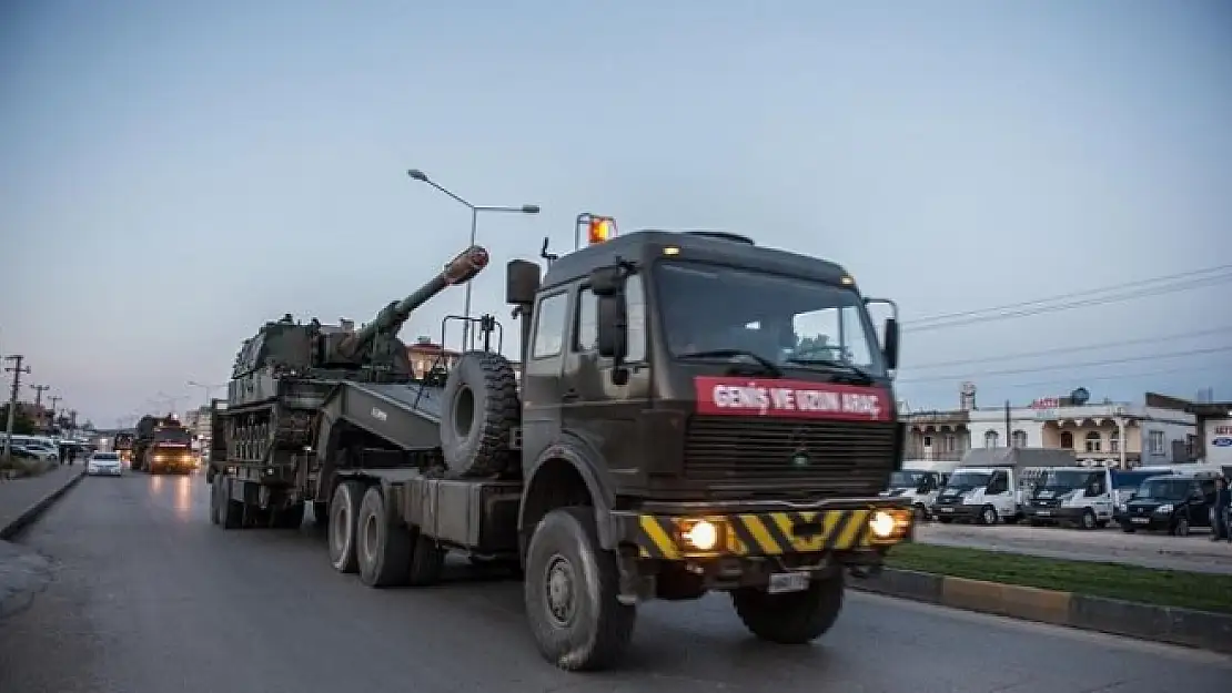 Suriye sınırına 'Fırtına obüsü' sevkiyatı