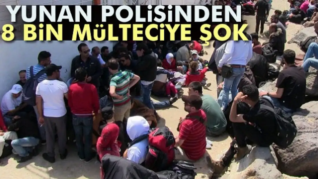 Yunan polisinden Makedonya sınırındaki 8 bin mülteciyi tahliye şoku