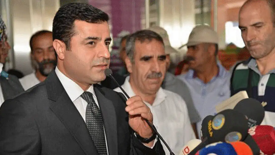 Demirtaş: 4 parti kanı durdurabiliriz