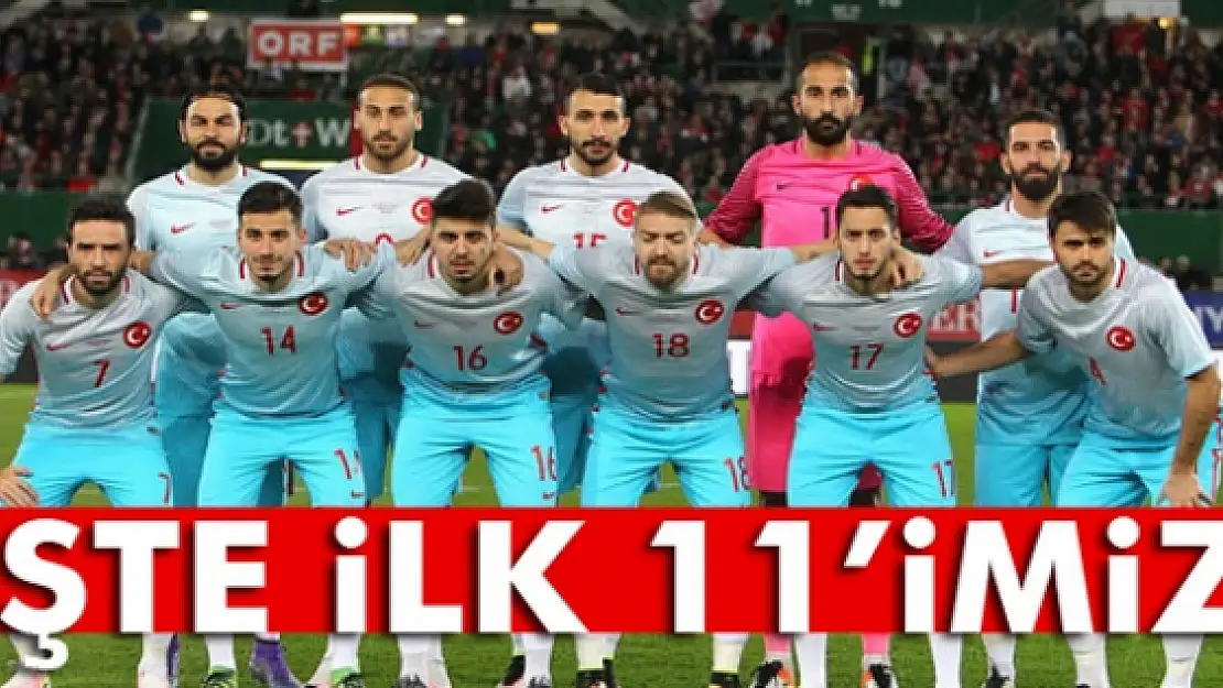 A Milli Takım'ın Hırvatlar karşısındaki 11'i belli oldu