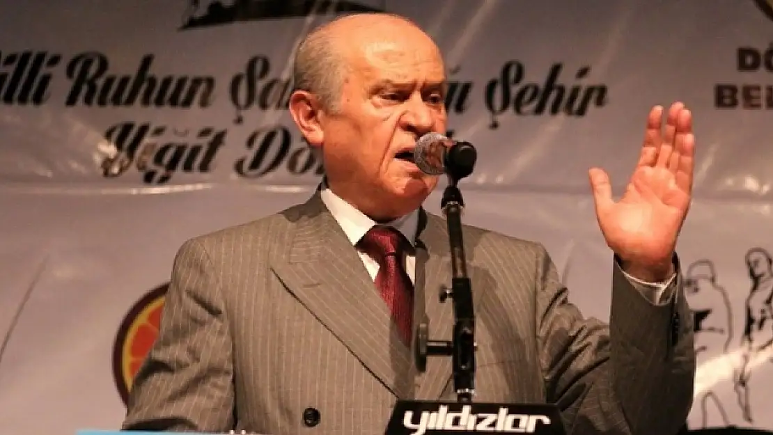 Bahçeli: 'Trenden inen bir daha binemeyecektir'