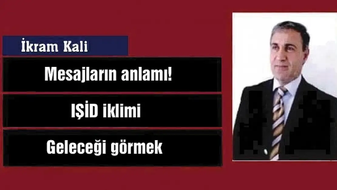 Mesajların anlamı!