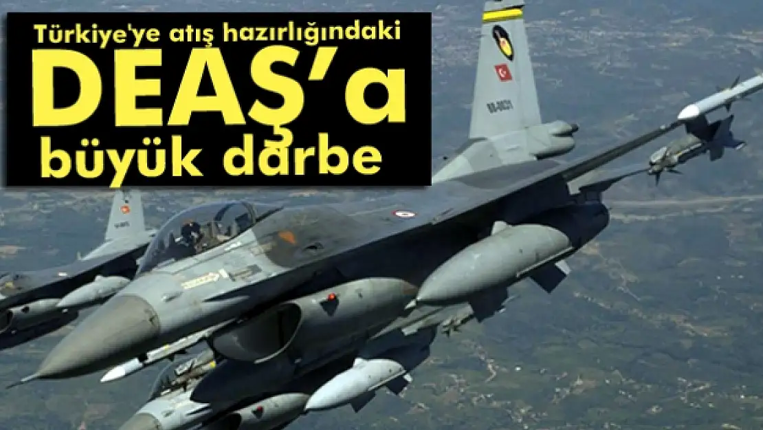 Türkiye'ye atış hazırlığındaki DEAŞ terör örgütüne TSK'dan darbe