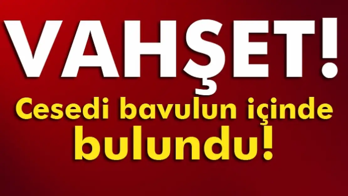 Büyükçekmece'de bavul içinde ceset bulundu