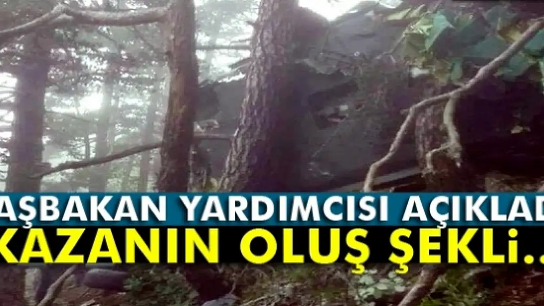 Başbakan Yardımcısı Canikli’den helikopter kazasıyla ilgili açıklama