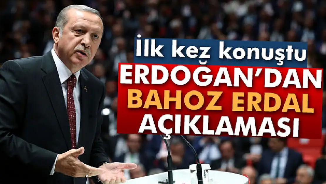 Cumhurbaşkanı Erdoğan'dan 'Bahoz Erdal' açıklaması