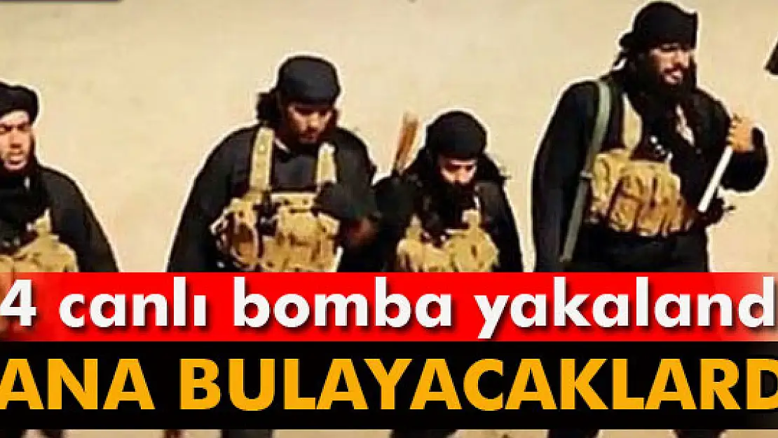 Şanlıurfada DEAŞın suikastçıları ve canlı bomba yakalandı