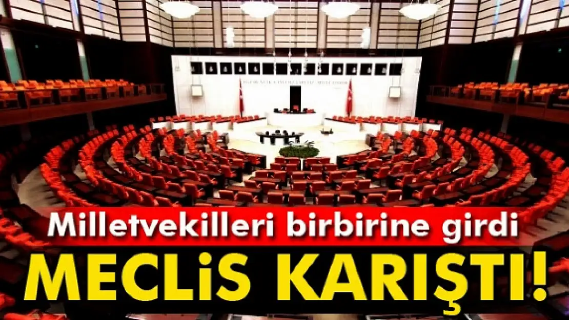 TBMM Genel Kurulu’nda tartışma