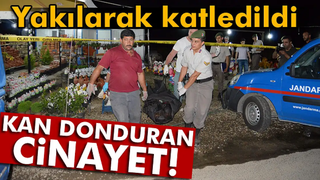 Turgutluda vahşi cinayet!