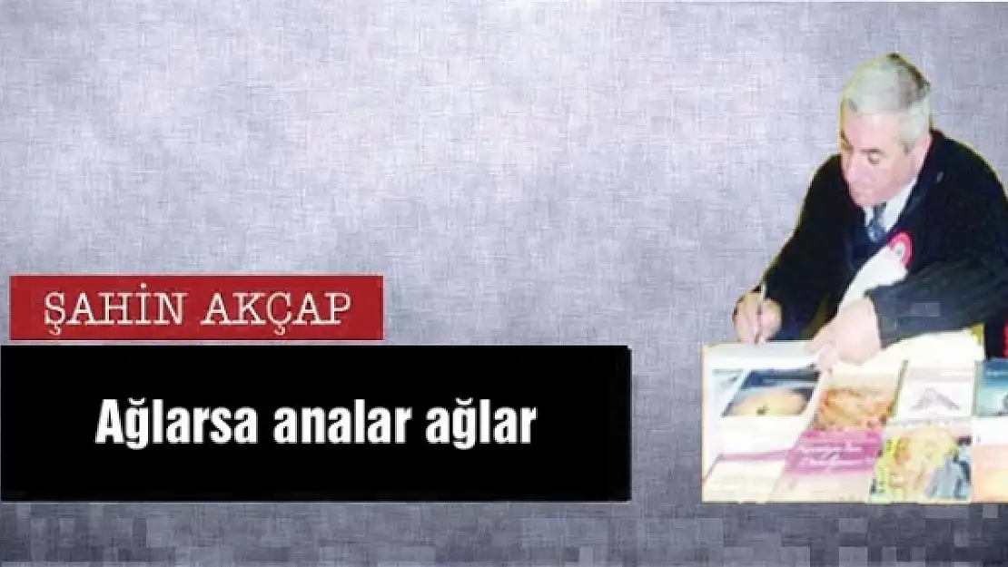 Ağlarsa analar ağlar 