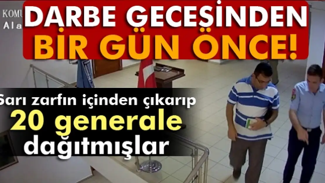 Darbeciler, darbe öncesinde toplantı yapmış