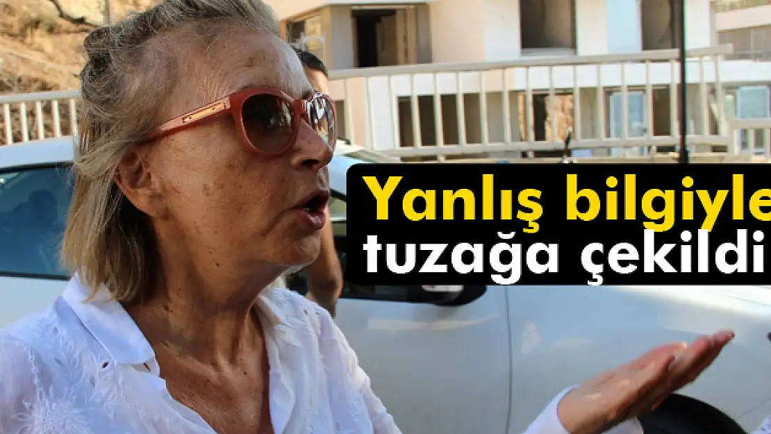 Nazlı Ilıcak yanlış bilgiyle tuzağa çekildi