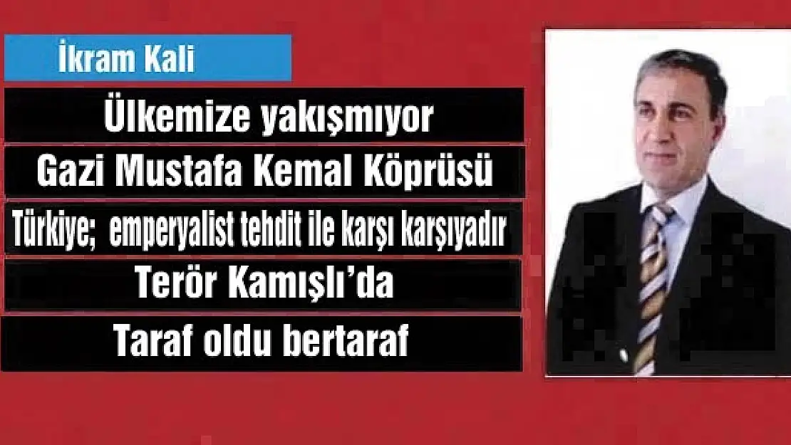 Ülkemize yakışmıyor