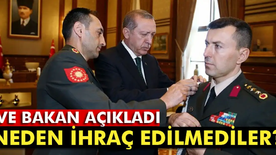 Fikri Işık açıkladı! Yaverler neden ihraç edilmedi?