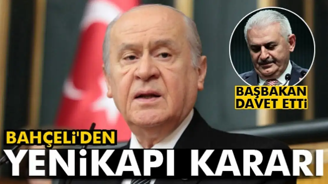  Bahçeli  daveti kabul etti