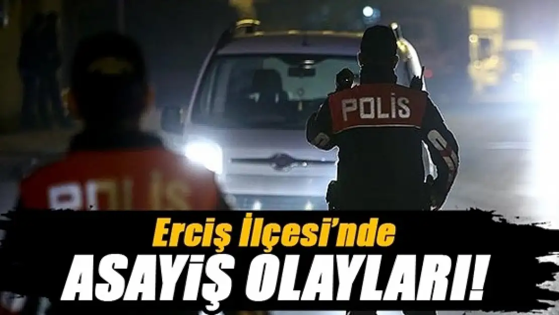 Ercişte asayiş olayları