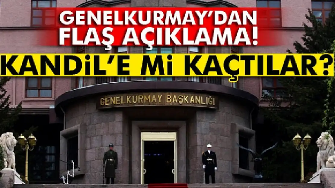 Darbeci general ve askerler Kandile mi kaçtı?