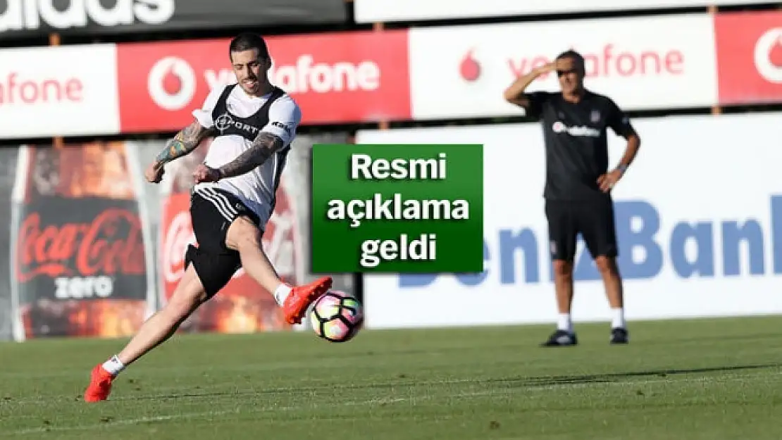 Beşiktaş'ta Sosa krizi çözüldü