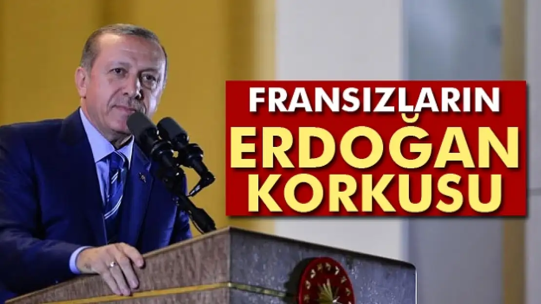 Fransızların Erdoğan korkusu