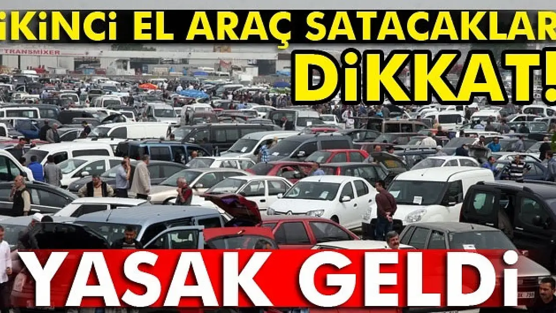 Vatandaş bir yılda 3 araç satabilecek