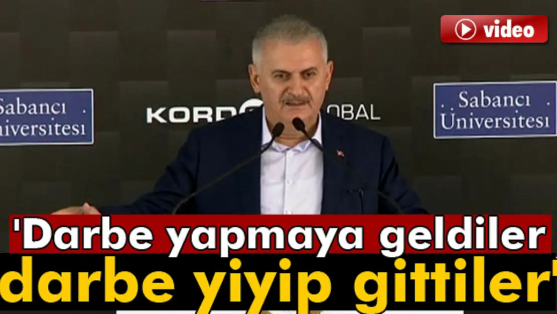 Darbe yapmaya geldiler, darbe yiyip gittiler