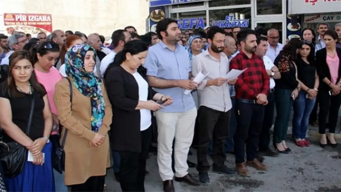 Gaziantep saldırısı Van'da protesto edildi