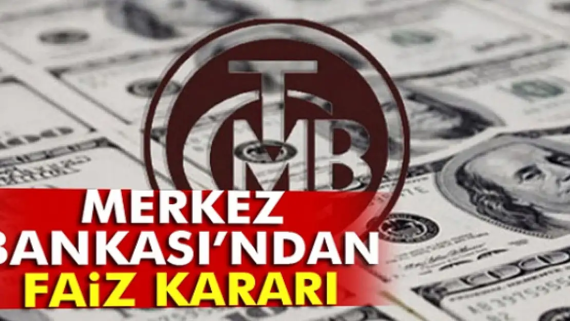 Merkez Bankası'ndan faiz indirimi