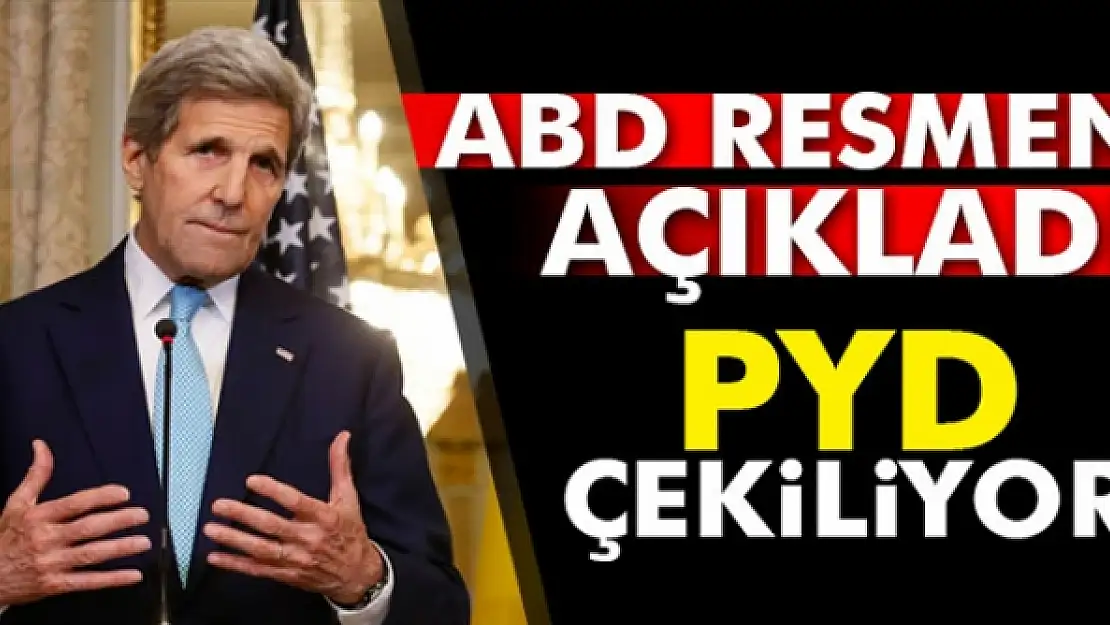 Kerry açıkladı: PYD Fıratın doğusuna çekiliyor