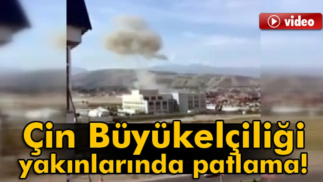 Bişkek'teki Çin Büyükelçiliği yakınlarında patlama