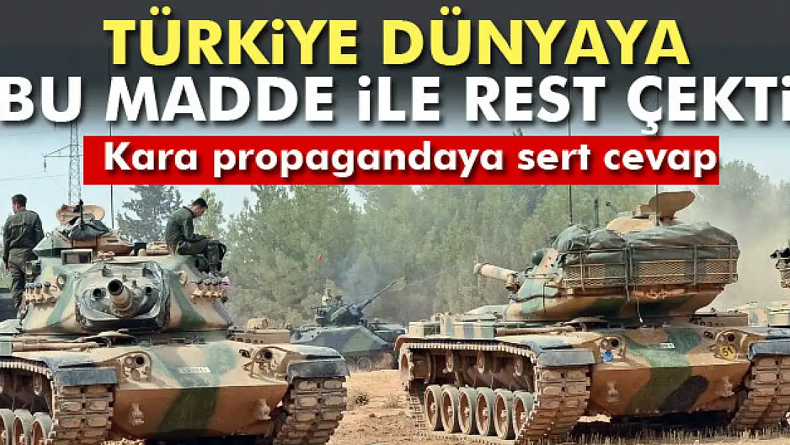 Türkiye'den dünyaya 'Madde 51' resti