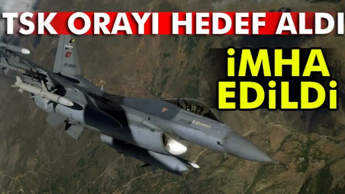 TSK orayı hedef aldı: İmha edildi