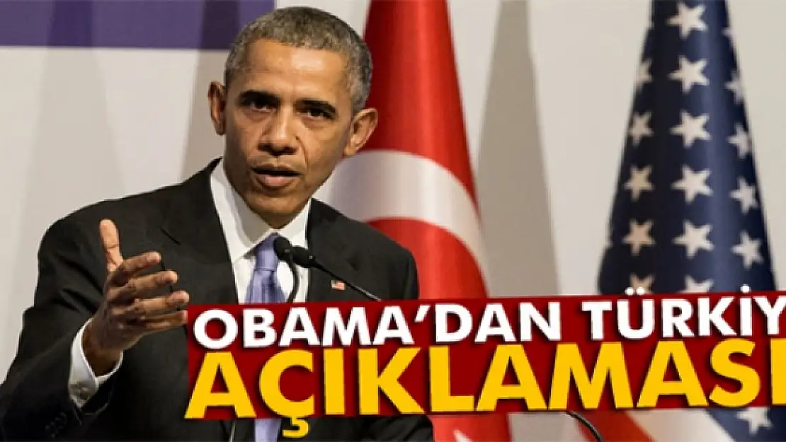 Obama: 'Türkiyede siyasi ve sivil bir deprem yaşandı'