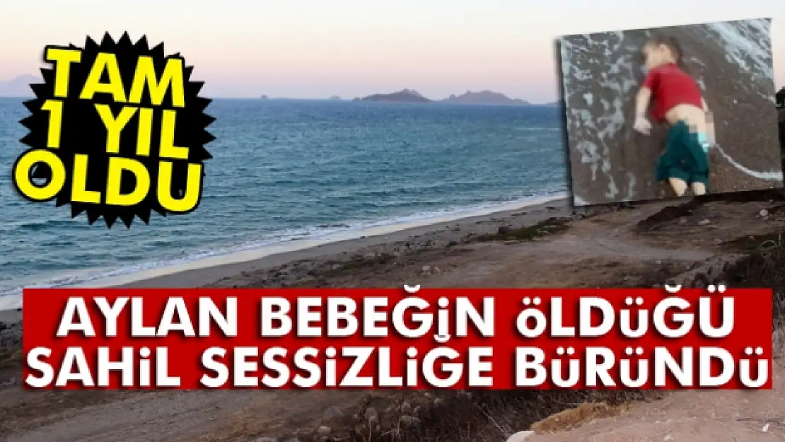 Aylan bebeğin öldüğü sahil sessizliğe büründü