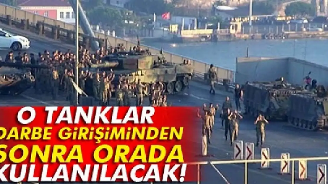 O tanklar, Fırat Kalkanı harekatında kullanılacak