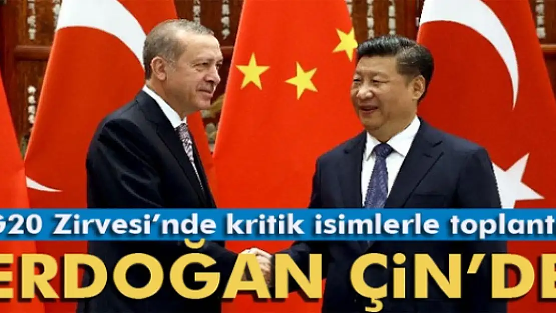 Cumhurbaşkanı Erdoğan, Çin Devlet Başkanı Jinping ile görüştü