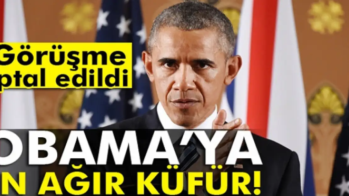 Filipin Devlet Başkanından Obamaya küfür