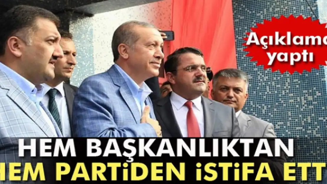 AK Partili Büyükköy Belediye Başkanı Külünkoğlu istifa etti