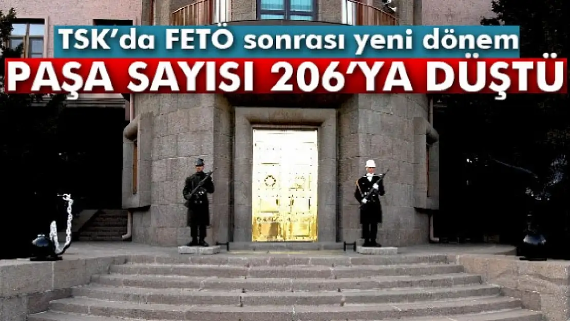 9 bin 341 subay ihraç edildi, paşa sayısı 206ya düştü