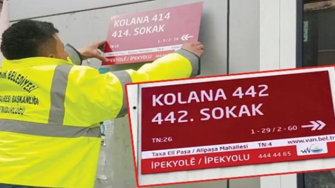 SOKAK İSİMLERİ DEĞİŞMEYECEK