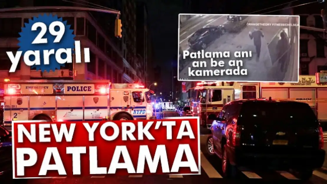 New York’taki patlama kamerada