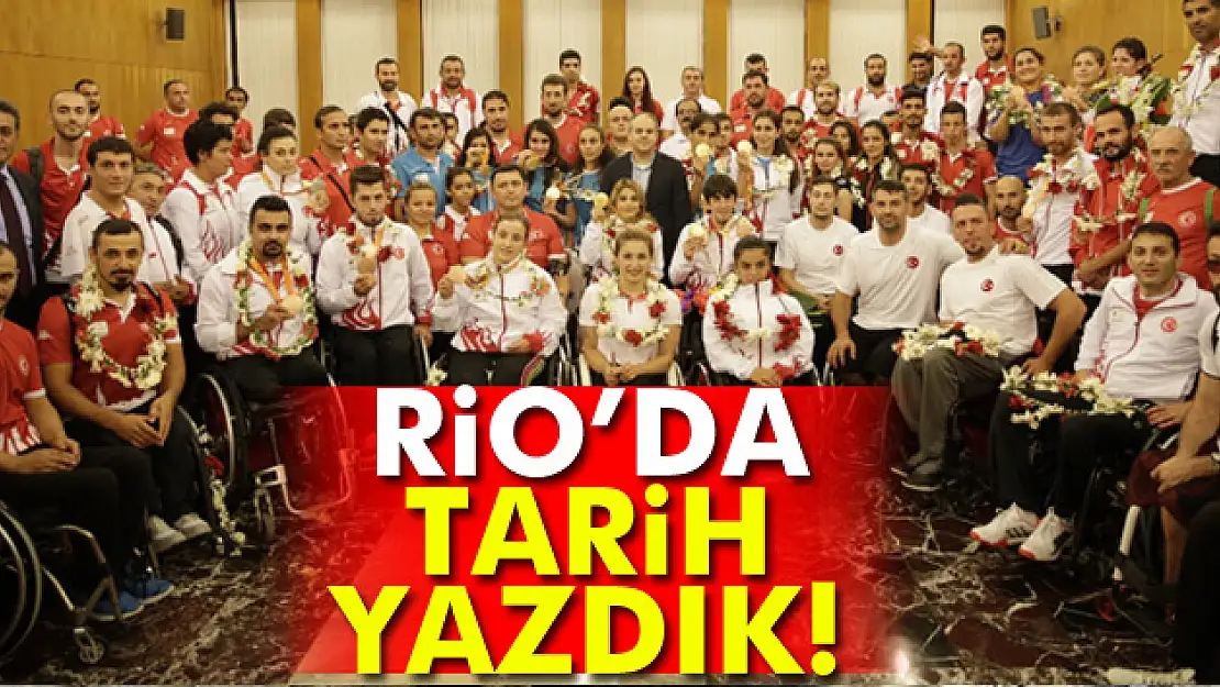 Ay-yıldızlılar Rio'da tarih yazdı