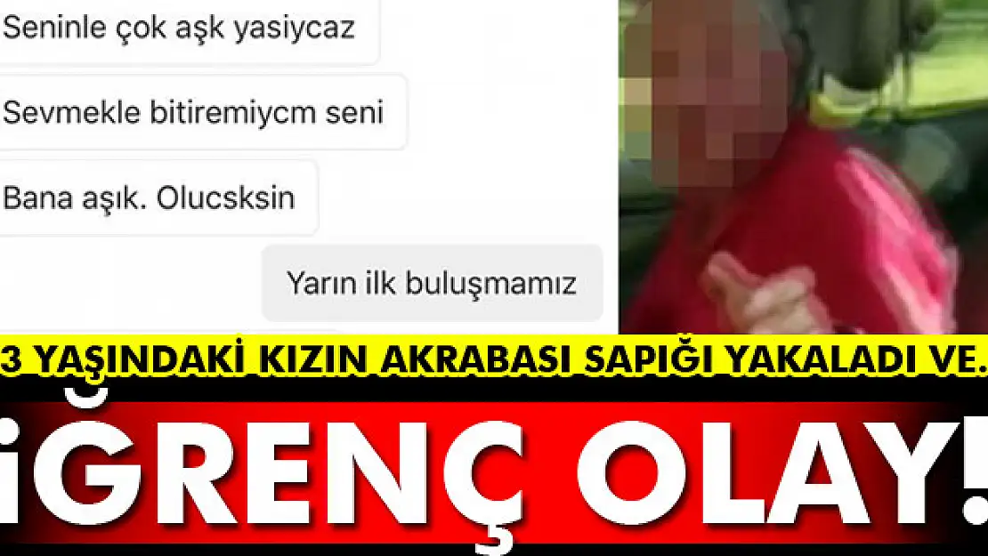 Çocuk tacizcisini hem dövdüler hem kameraya aldılar