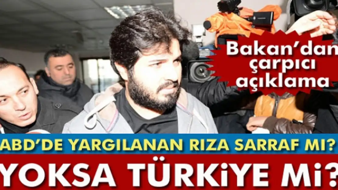 Adalet Bakanı Bekir Bozdağ'dan çarpıcı Rıza Sarraf açıklaması