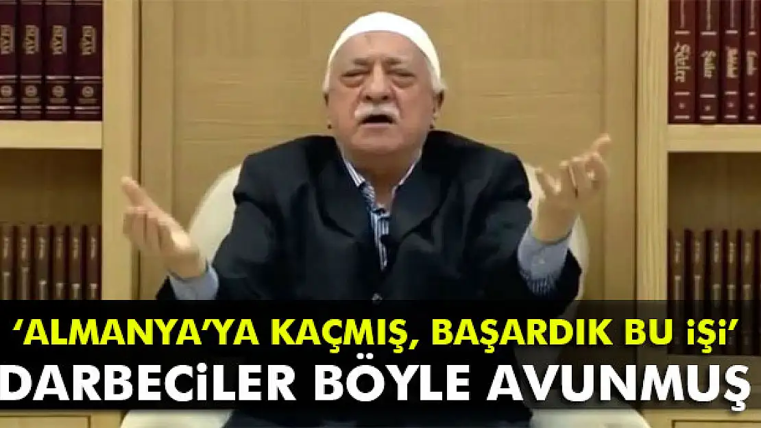 'Kaçtı' diye motive olmuşlar