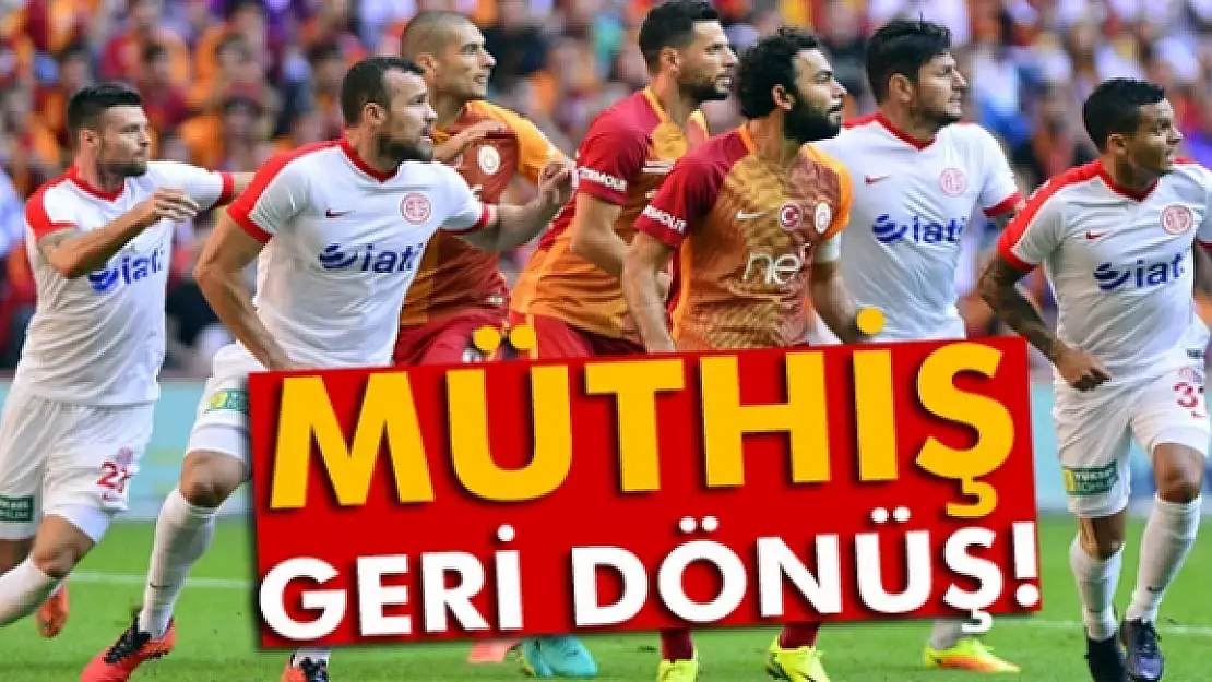 Galatasaray 3-1 Antalyaspor