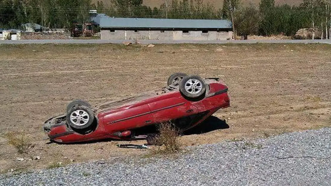 Muradiyede trafik kazası 1 yaralı