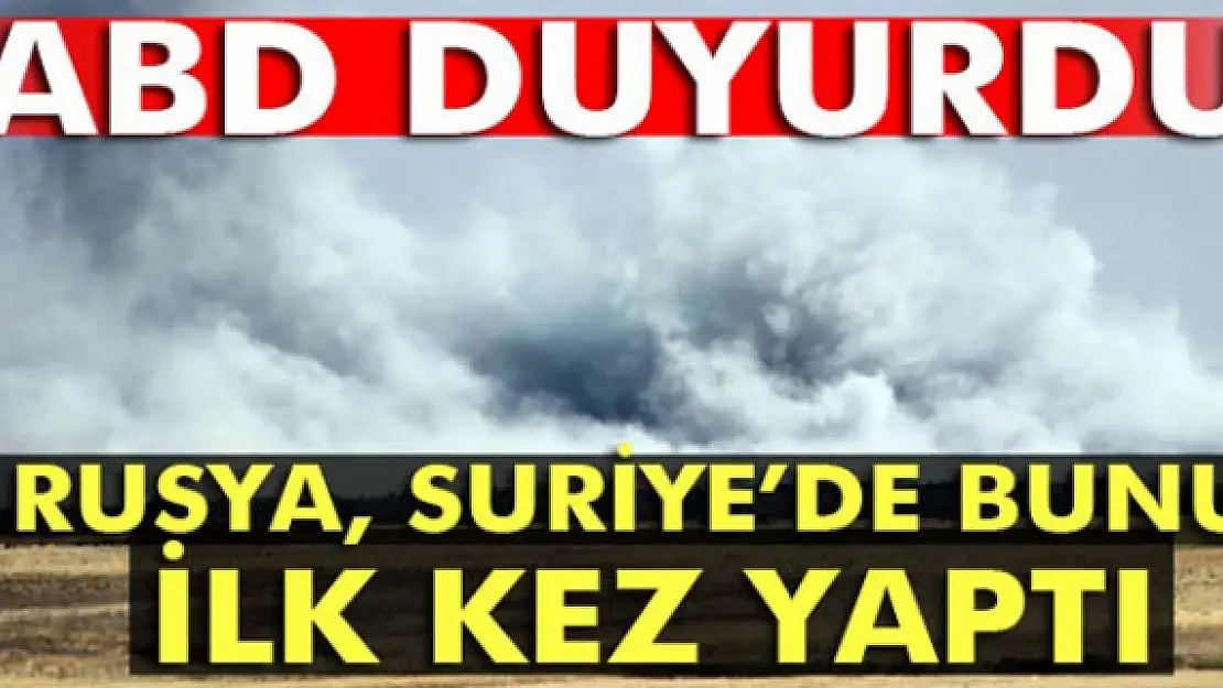 ABD: 'Rusya, Suriyeye ilk kez gelişmiş füze savunma sistemi kurdu'