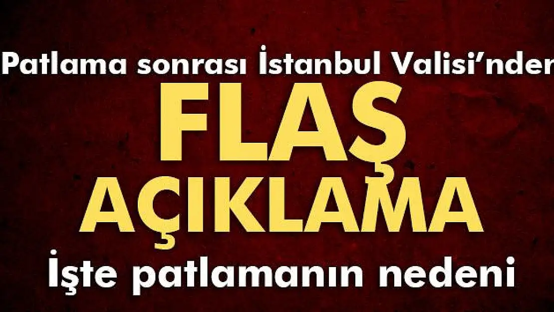 İşte Vali Şahin'den ilk açıklama!