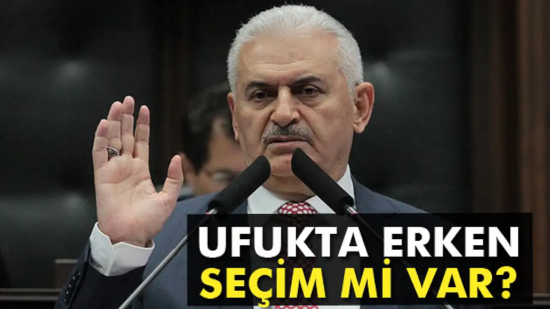 Başbakan açıkladı: Ufukta erken seçim mi var?