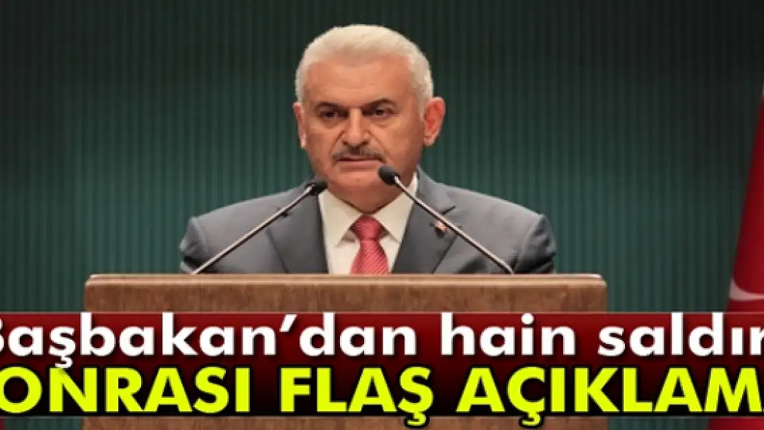 Başbakan Binali Yıldırım'dan flaş açıklamalar